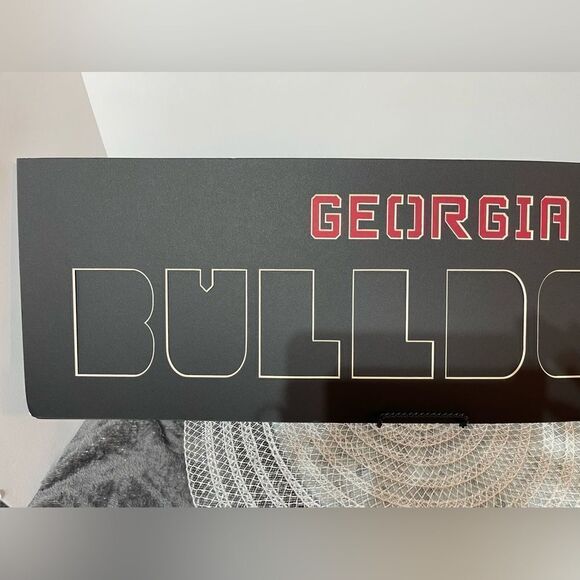 Georgia Bulldogs Photo Mat NWT - Picture 3 of 8